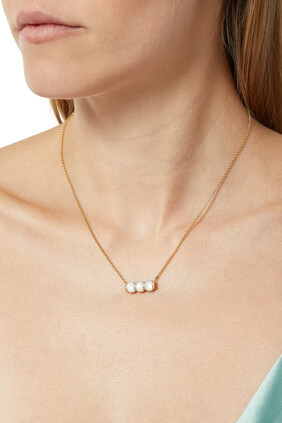 Mother of Pearl Cerith Necklace